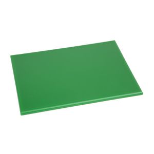 Hygiplas High Density Green Chopping Board Small - HC865  - 1