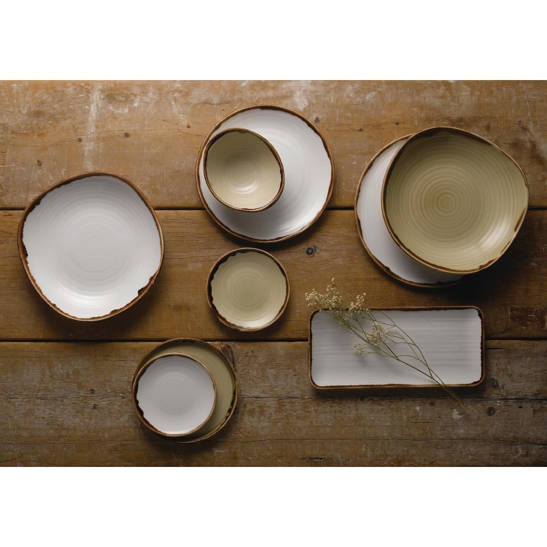 Dudson Harvest Natural Organic Coupe Wobbly Bowl 288mm (Pack of 6) - FR080  - 5