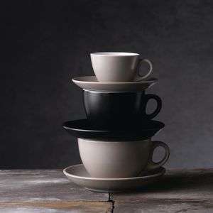 Churchill Menu Shades Ash Cappuccino Cups 7oz 207ml (Pack of 6) - DY815  - 3