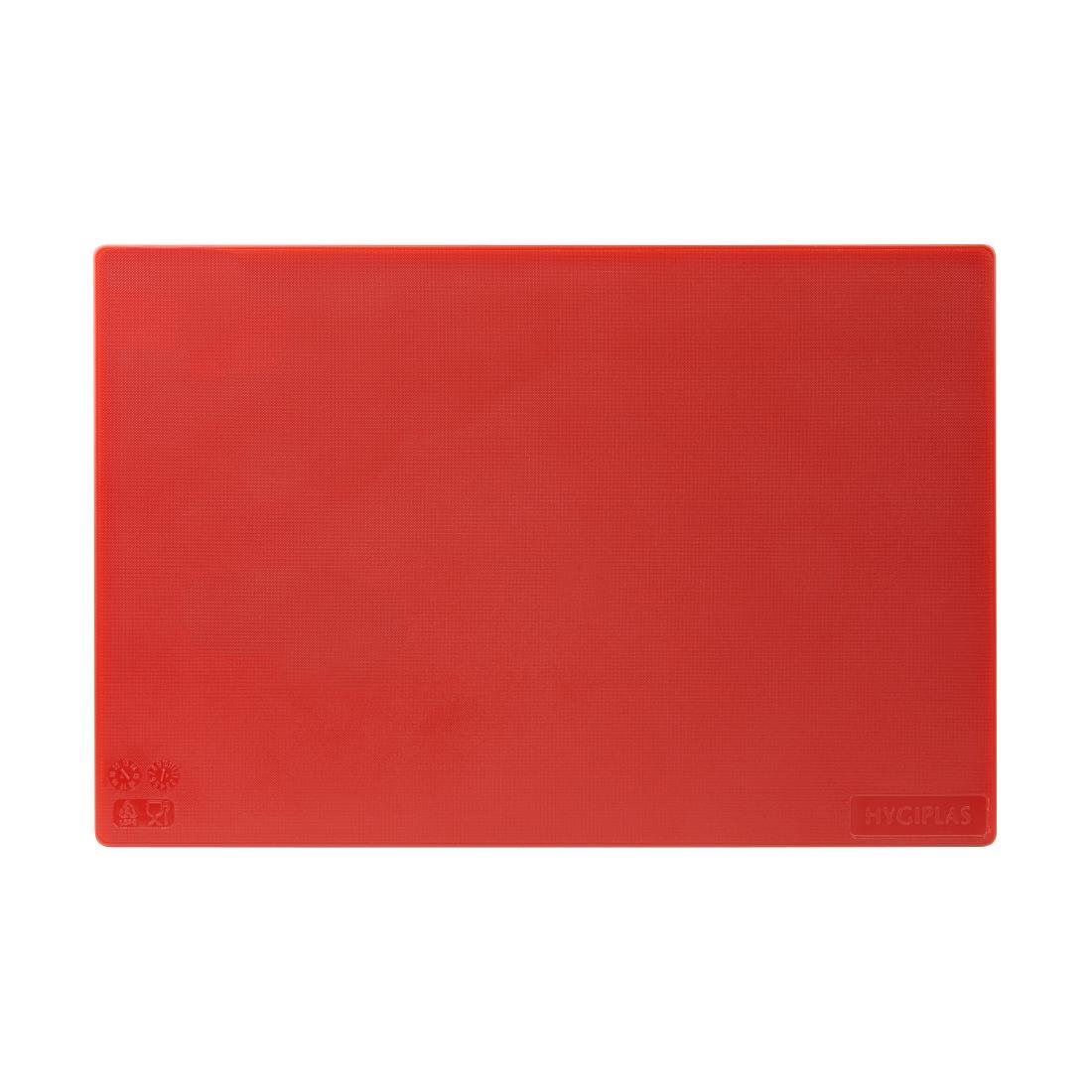 Hygiplas Low Density Red Chopping Board Standard - J255  - 3