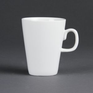 Olympia Whiteware Latte Mugs 310ml 11oz (Pack of 12) - C359  - 1
