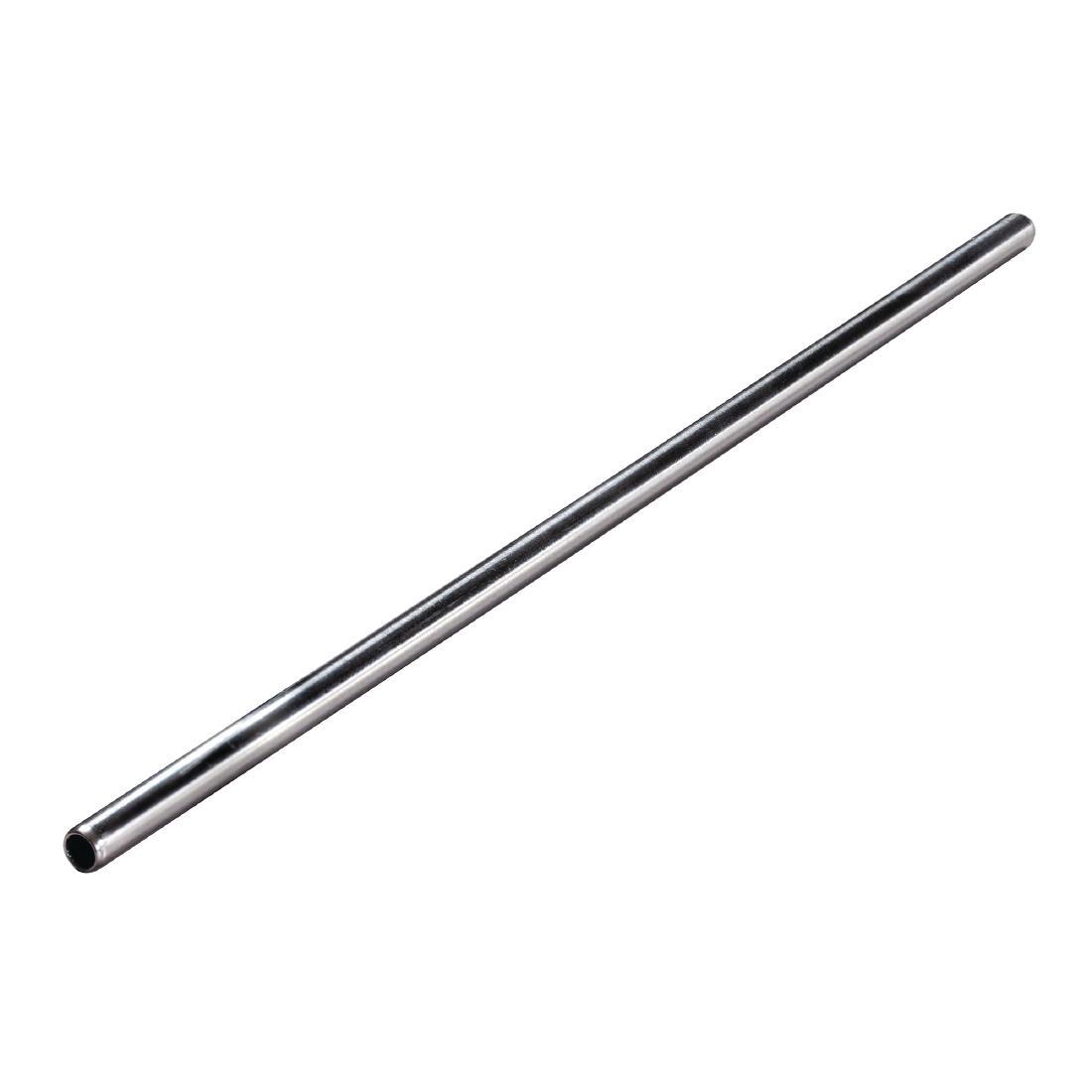 Stainless Steel Metal Straws 8.5" (Pack of 25) - CW490  - 1