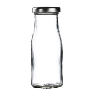 Silver Cap for Mini Milk Bottles (Pack of 18) - GL162  - 1