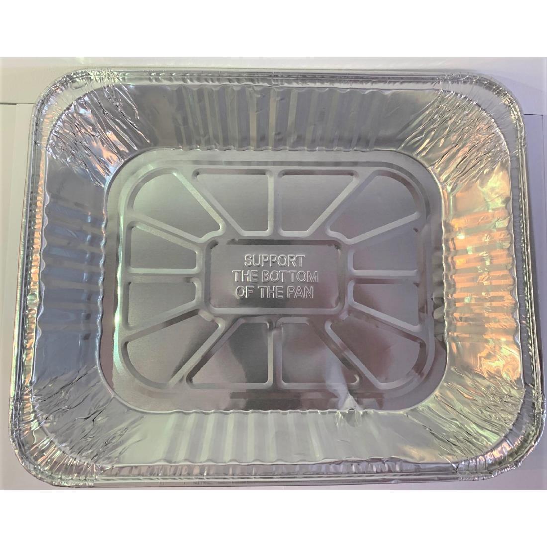 Foil 1/2 Gastronorm Takeaway Containers (Pack of 100) - FJ858  - 2