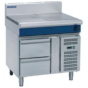 Blue Seal Evolution Target Top with Refrigerated Base LPG 900mm G57-RB/L - GK380-P  - 1