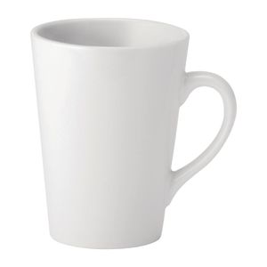 Utopia Pure White Latte Mugs 250ml (Pack of 24) - DY335  - 1
