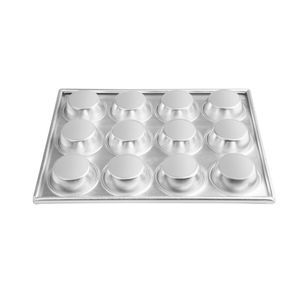 Vogue Aluminium Muffin Tray 12 Cup - C561  - 3