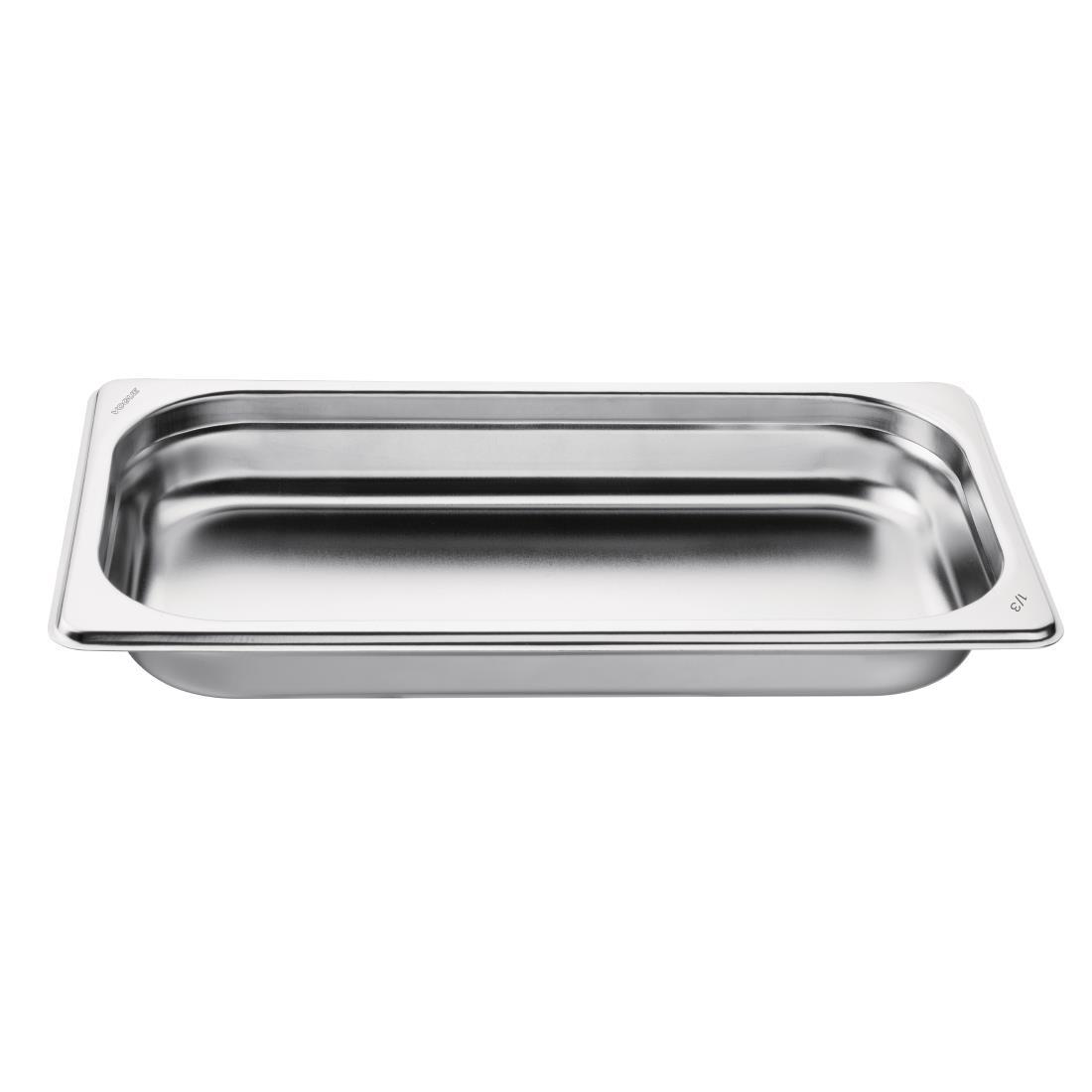 Vogue Stainless Steel 1/3 Gastronorm Pan 40mm - GM311  - 3