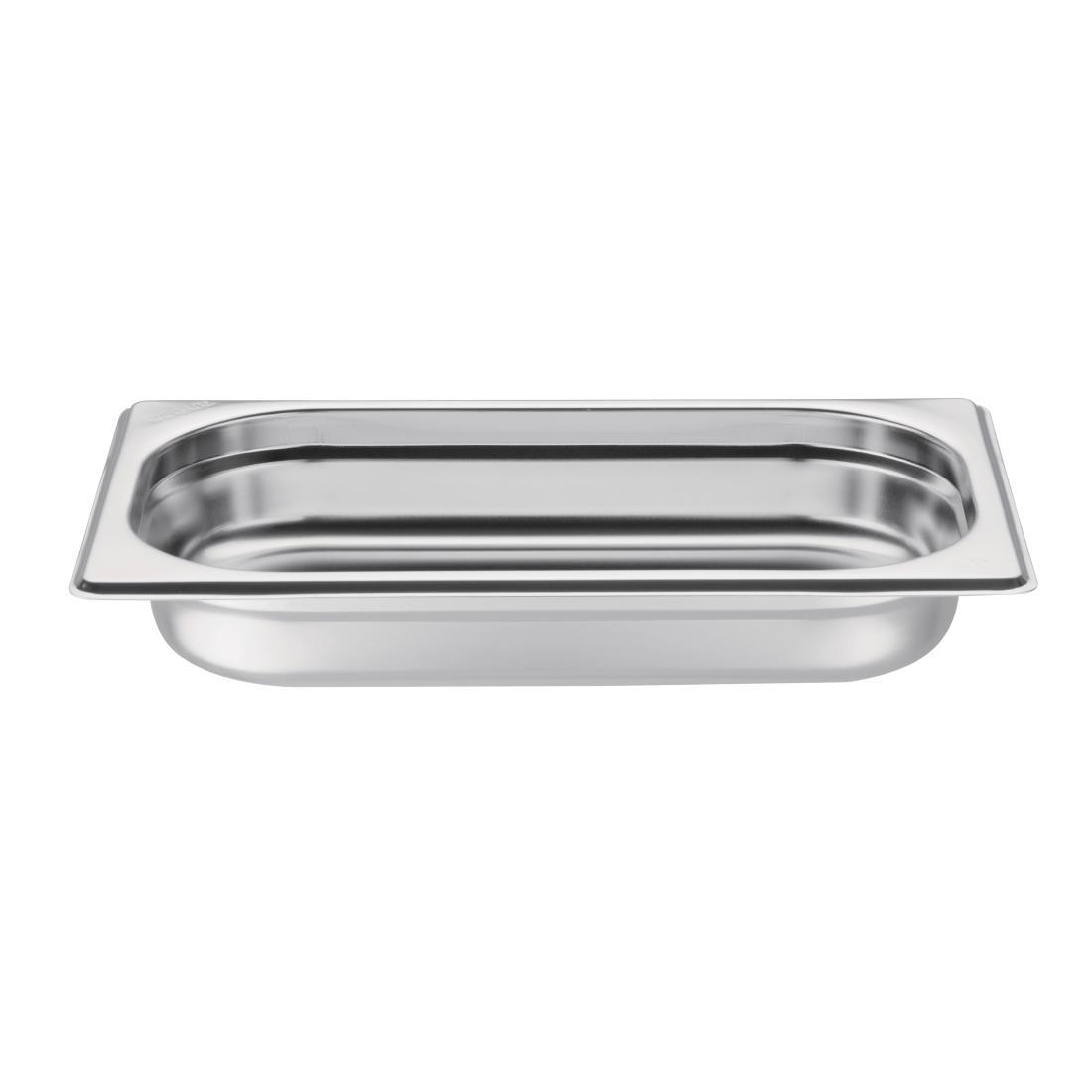 Vogue Stainless Steel 1/4 Gastronorm Pan 40mm - GM313  - 2