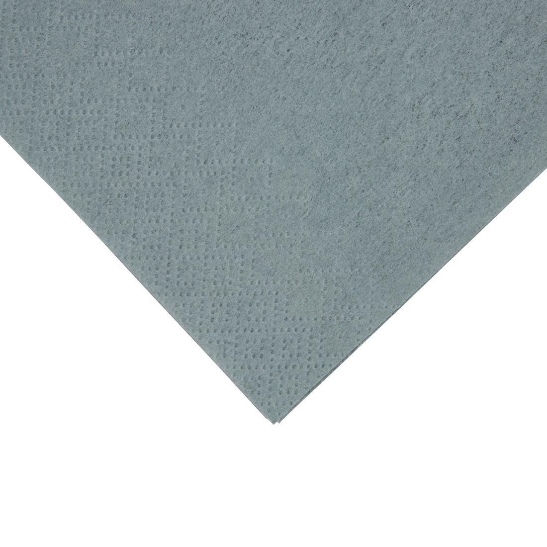 Fiesta Recyclable Dinner Napkin Grey 40x40cm 3ply 1/8 Fold (Pack of 1000) - FE260  - 2