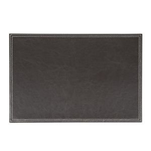 Olympia Faux Leather Placemats (Pack of 4) - GJ739  - 1