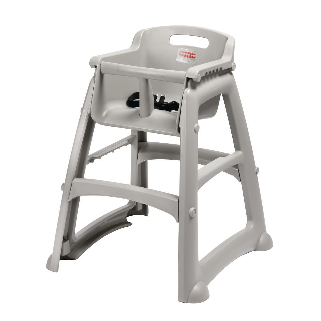 Rubbermaid Sturdy Stacking High Chair Platinum - M959  - 3