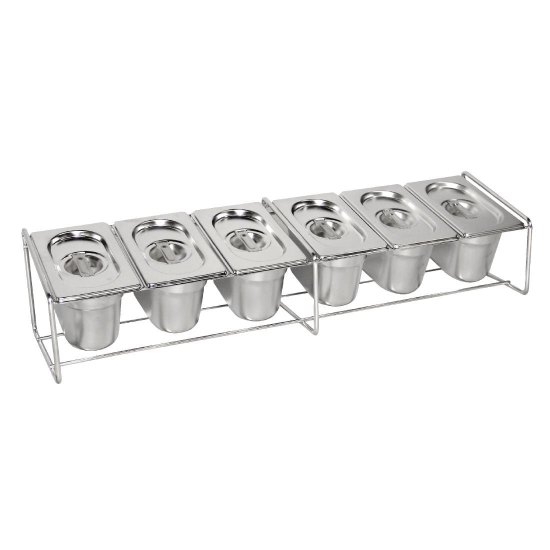 Vogue Wire Gastronorm Pan Stand - CC051  - 1