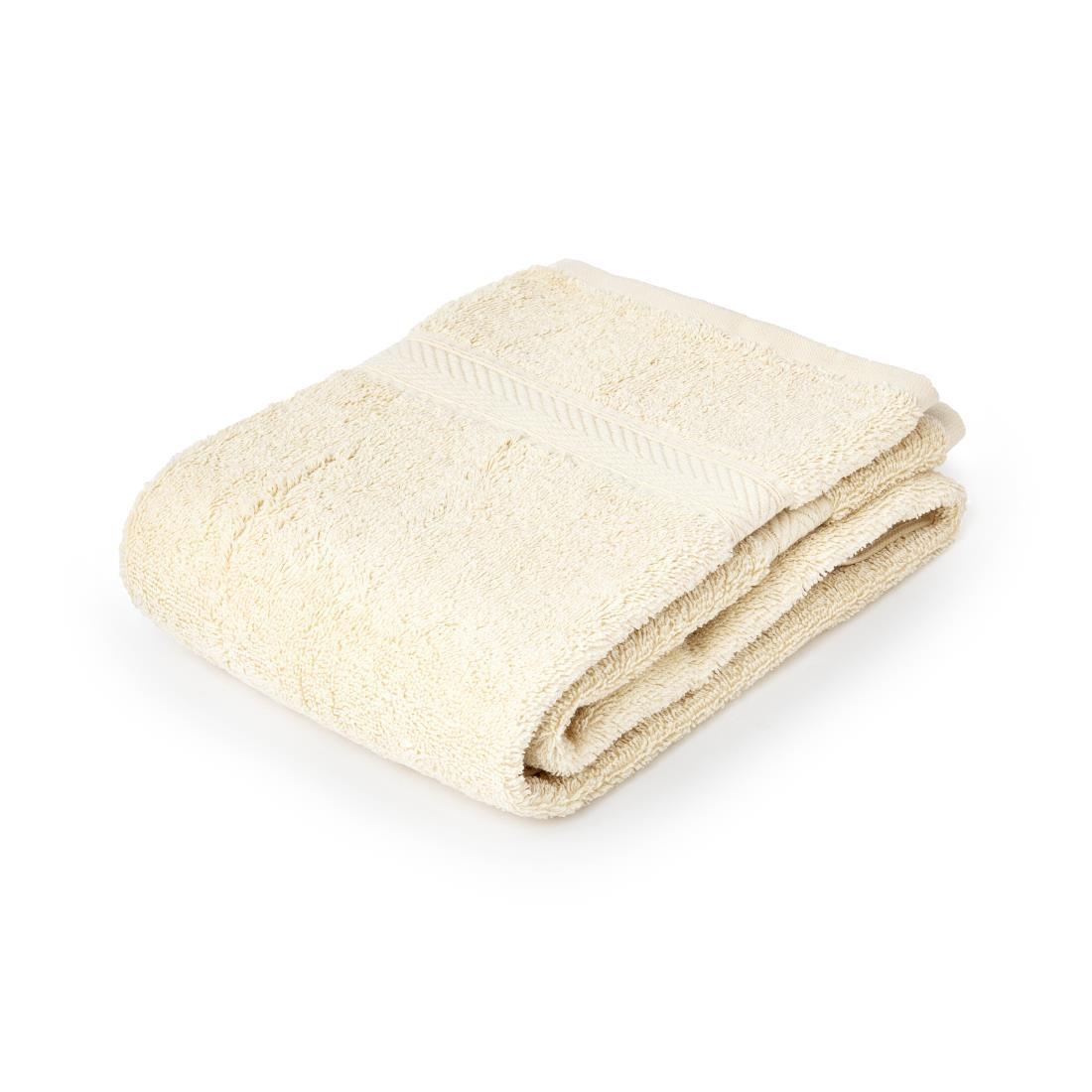 Mitre Essentials Nova Hand Towel Cream - GW359  - 2