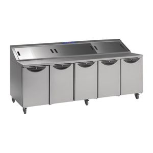 Williams Onyx Refrigerated Prep Counter 1137Ltr CPC5-SS - FD369  - 1