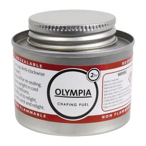 Olympia Liquid Chafing Fuel With Wick 2 Hour (Pack of 12) - CB733  - 1