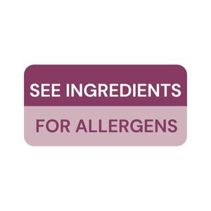 Vogue Removable See Ingredients For Allergens Food Packaging Labels (Pack of 250) - FC219  - 1