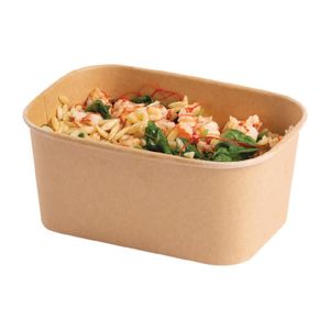 Colpac Stagione Recyclable Microwavable Food Boxes 1Ltr / 35oz (Pack of 300) - FP459  - 1