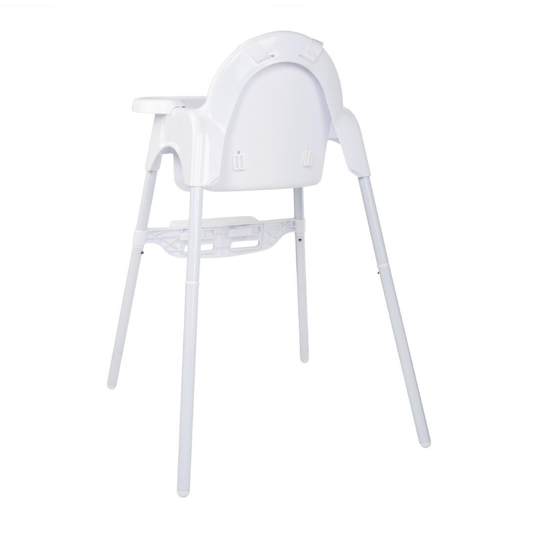 Bolero Highchair Bright White Single - CY599  - 3
