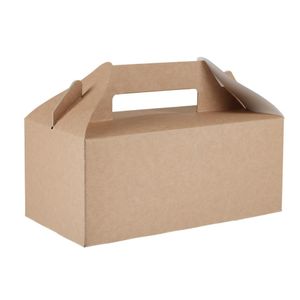 Colpac Recyclable Kraft Gable Boxes Small (Pack of 125) - FA361  - 1