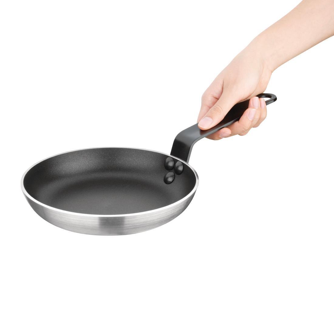 Nisbets Essentials Non-Stick Teflon Frying Pan 200mm - DG164  - 5