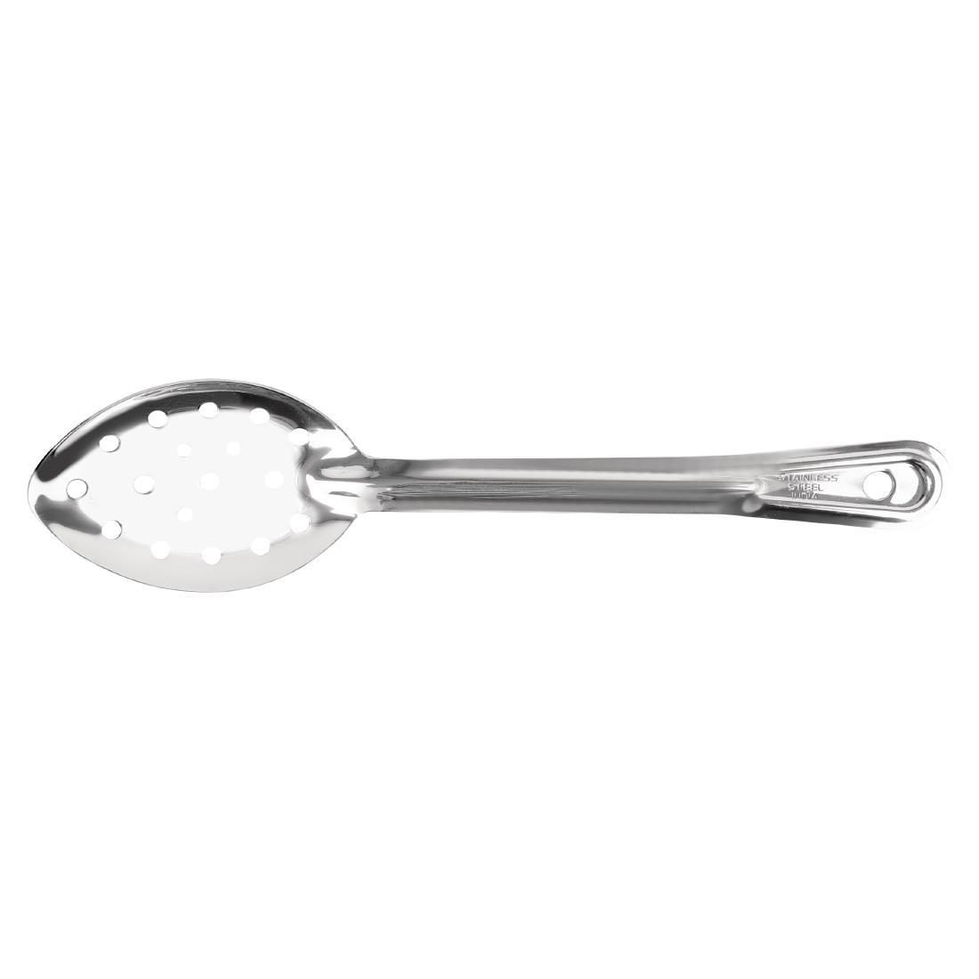 Vogue Perforated Serving Spoon 11" - J631  - 3