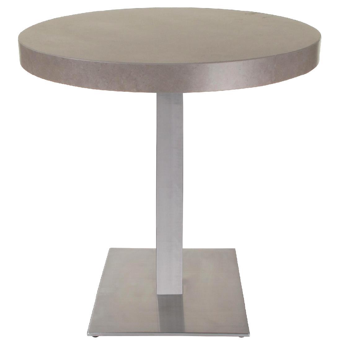 Bolero Stainless Steel Square Table Base - CF157  - 10