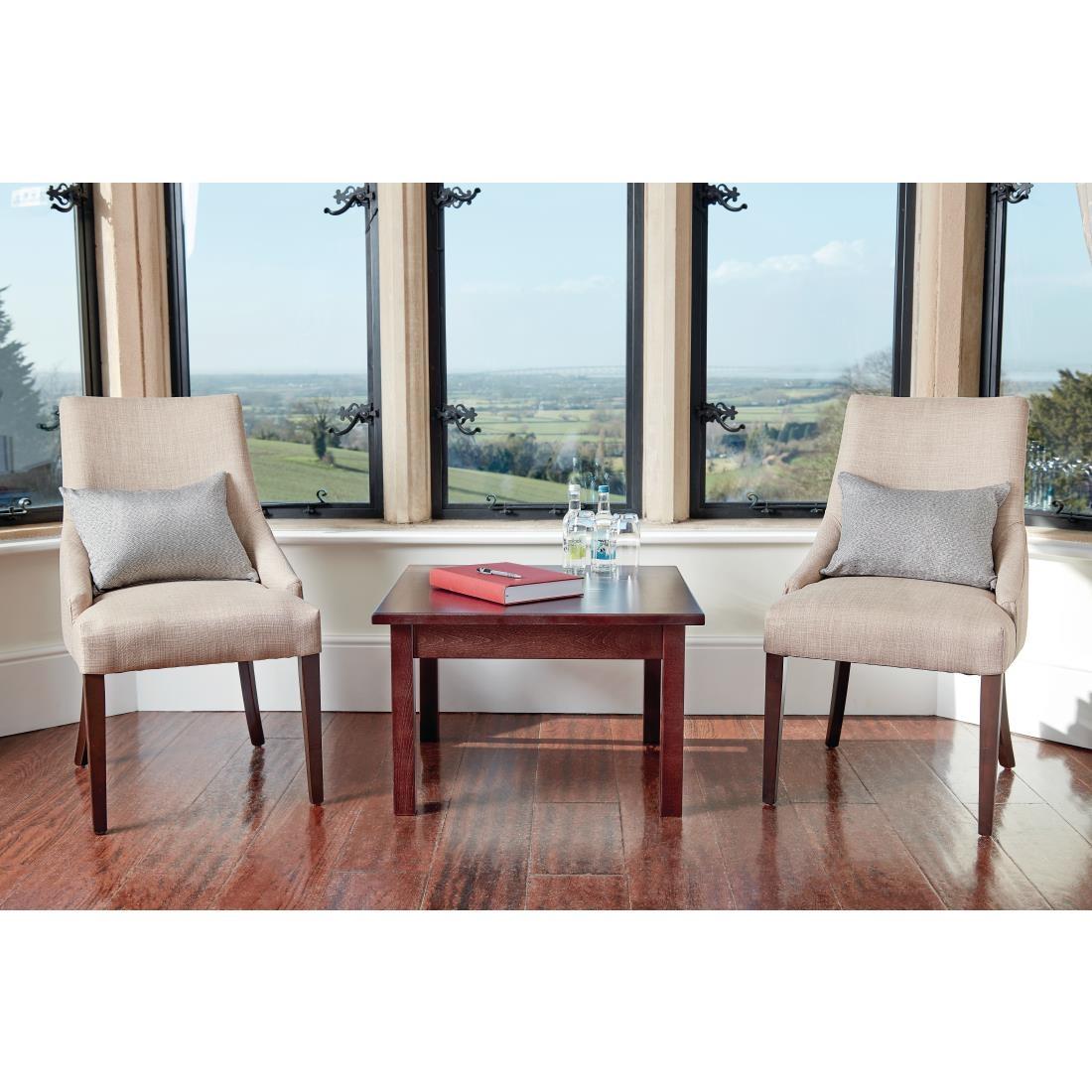 Bolero Neutral Finesse Dining Chairs (Pack of 2) - CF367  - 8