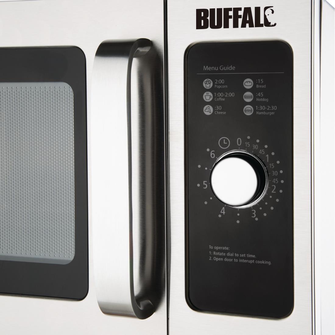 Buffalo Manual Commercial Microwave 25ltr 1000W - FB861  - 3