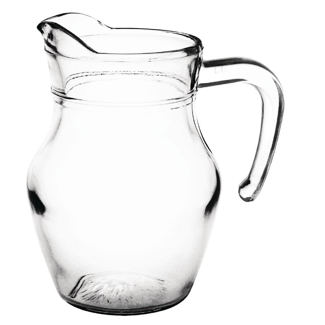 Olympia Glass Jug 0.5Ltr (Pack of 6) - GM575  - 1