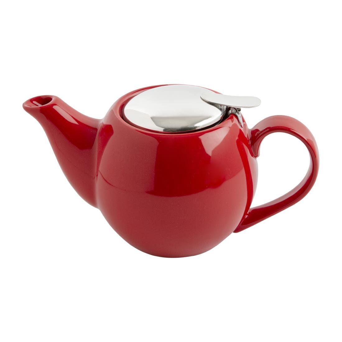 Olympia Cafe Teapot 510ml Red - GM594  - 2