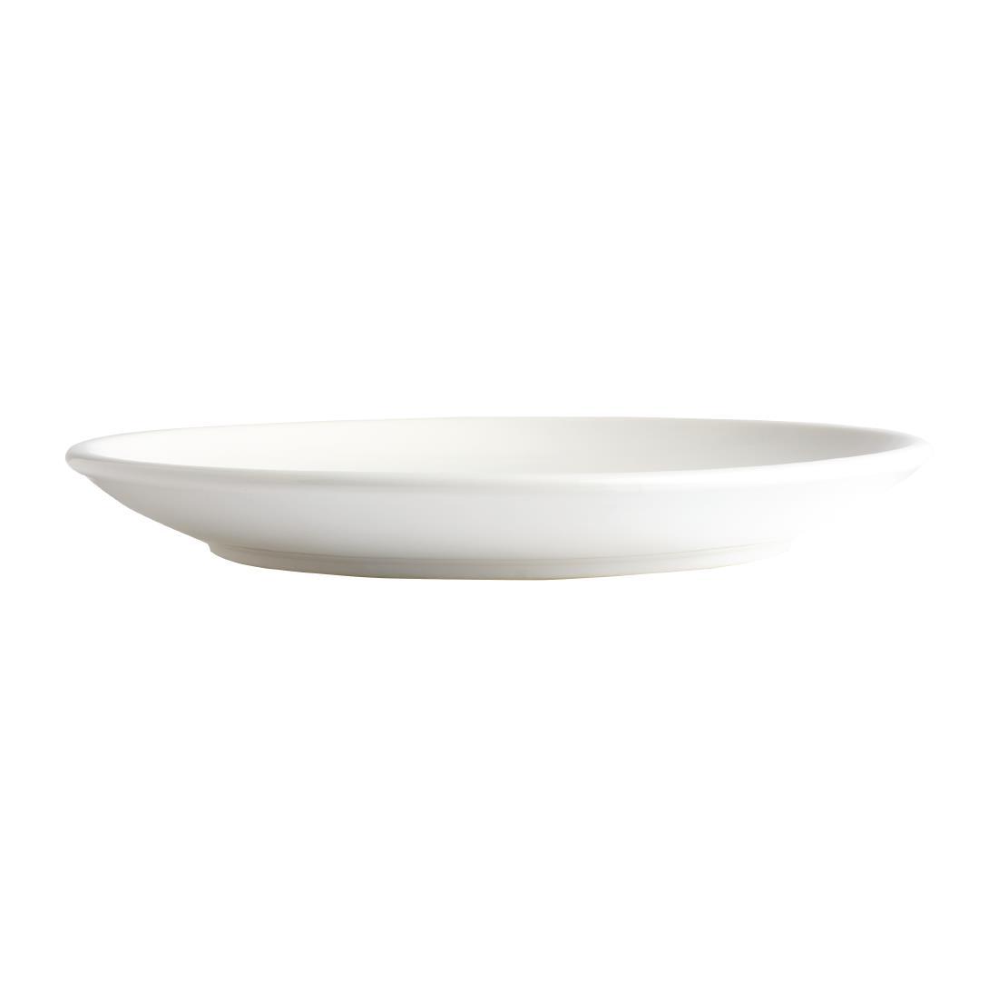 Olympia Cafe Coupe Plate White 205mm (Pack of 12) - CG353  - 4