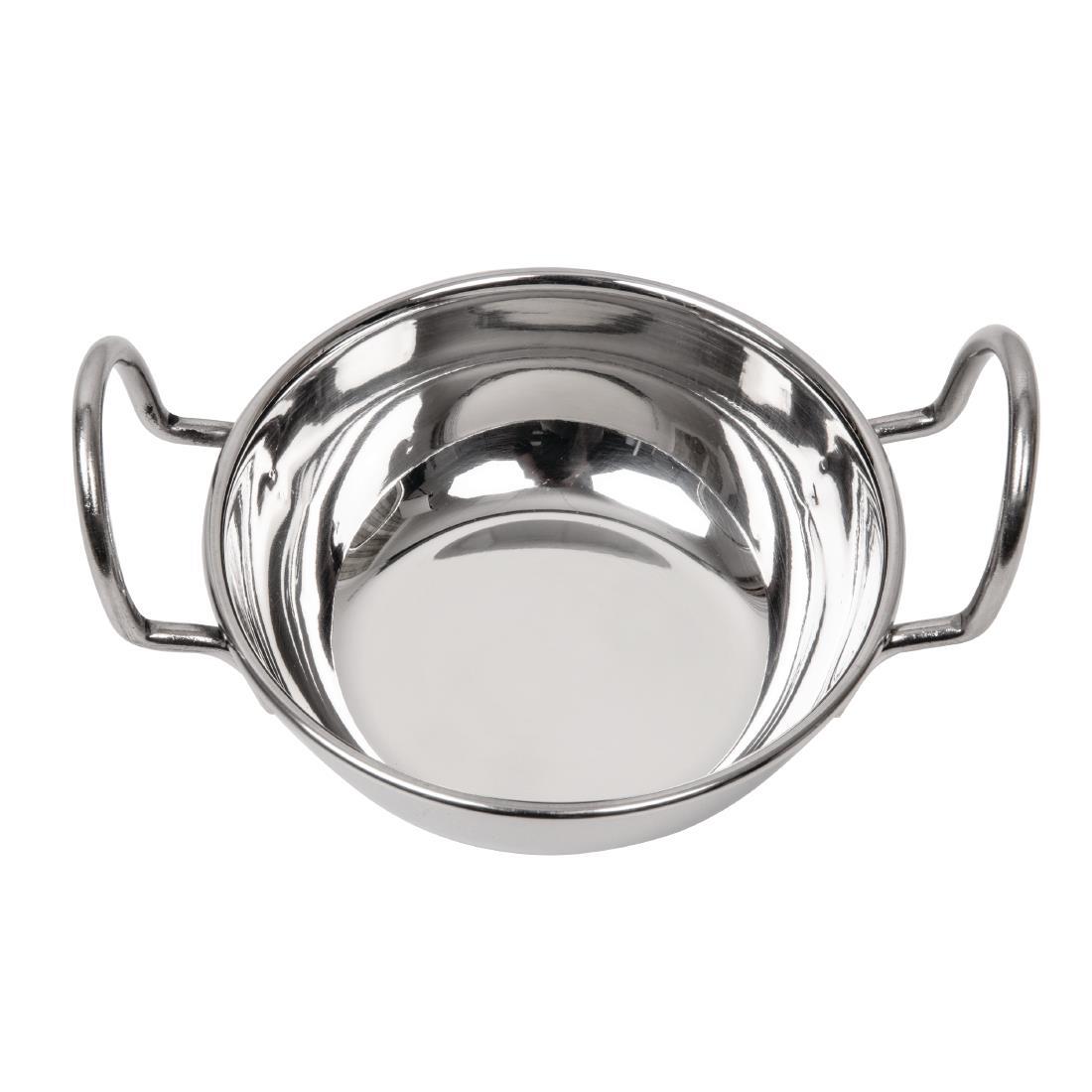 Balti Dipping Dish with Handles 100mm - CK580  - 1
