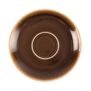 Olympia Kiln Cappuccino Saucer Bark 140mm (Pack of 6) - GP363  - 1