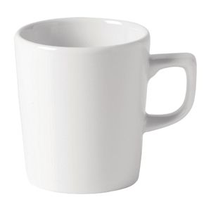 Utopia Titan Latte Mugs White 340ml (Pack of 24) - CW288  - 1