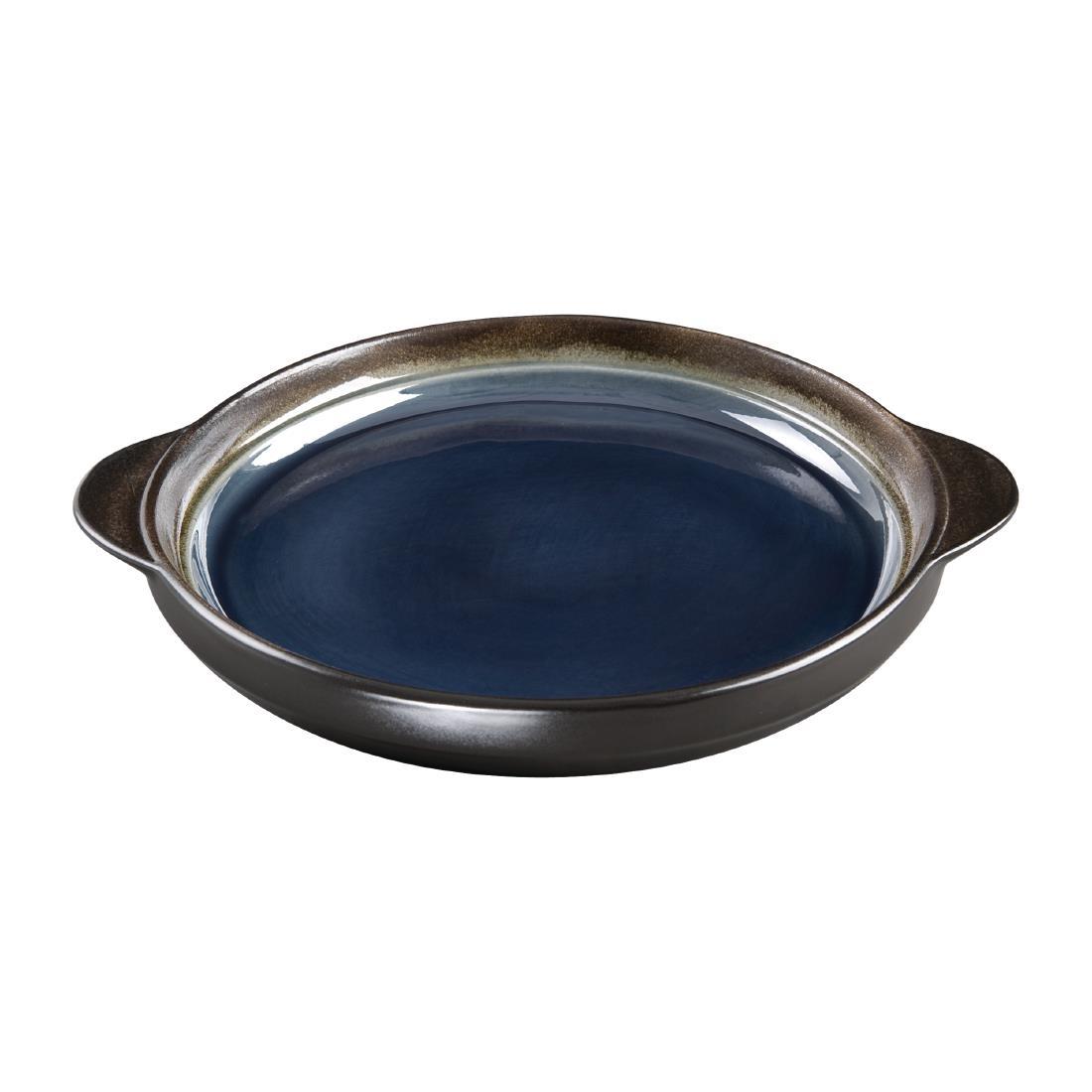 Olympia Nomi Round Tray Blue 190mm (Pack of 6) - HC335  - 2