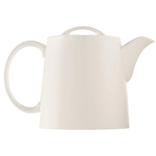 Chef and Sommelier Embassy White Stackable Teapots 340ml (Pack of 8) - DP643  - 1