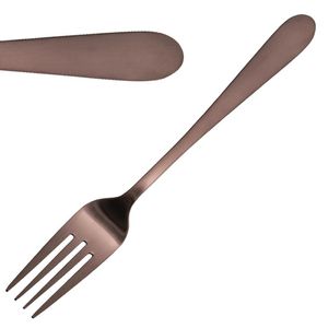 Olympia Cyprium Copper Table Fork (Pack of 12) - HC342  - 1