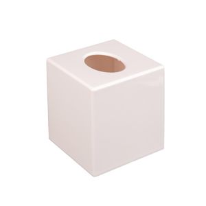 White Cube Tissue Holder - DA604  - 1