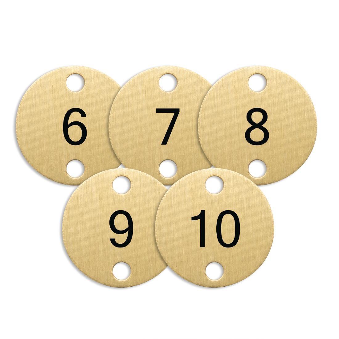 Bolero Table Numbers Bronze (6-10) - DY775  - 3