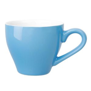 Olympia Cafe Espresso Cups Blue 100ml (Pack of 12) - HC402  - 1