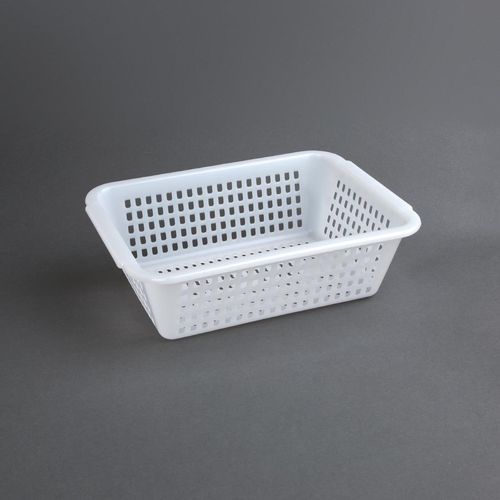 Vogue Square Colander White 395mm - CW355  - 1