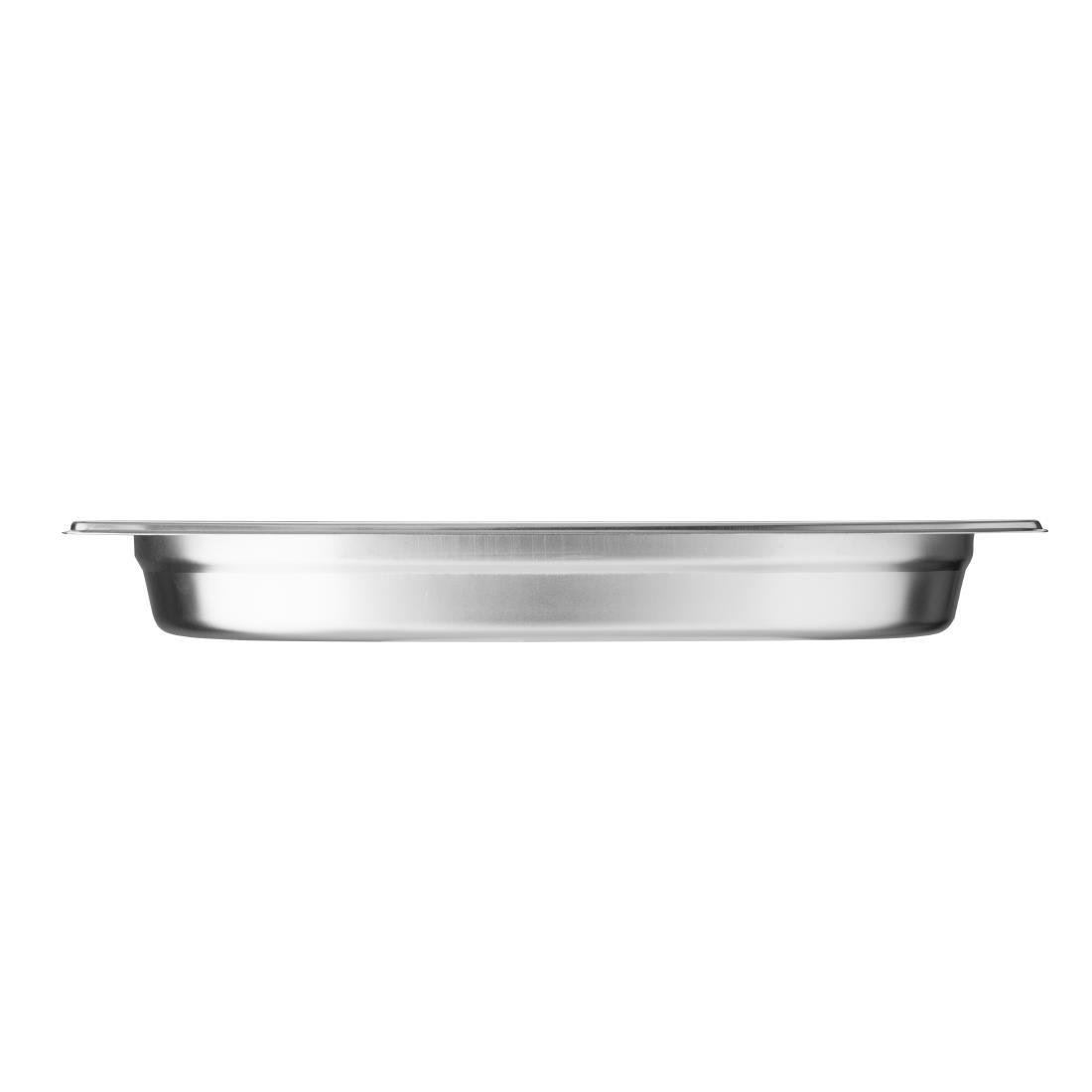 Vogue Stainless Steel 1/2 Gastronorm Pan 40mm - K925  - 6