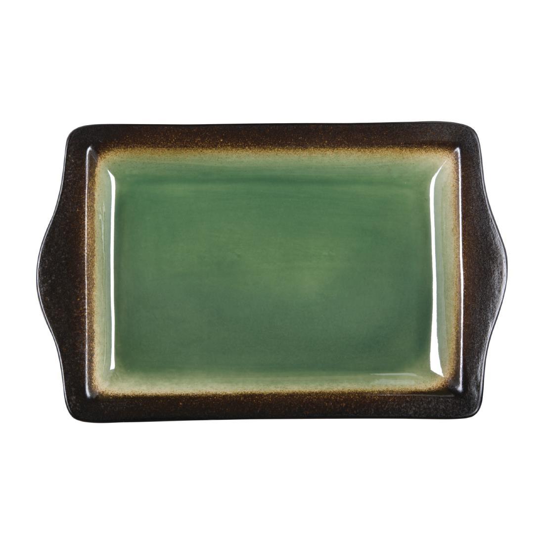 Olympia Nomi Platter Green 283mm (Pack of 6) - HC531  - 1