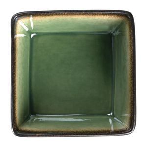 Olympia Nomi Square Bowl Green 110mm (Pack of 6) - HC533  - 1