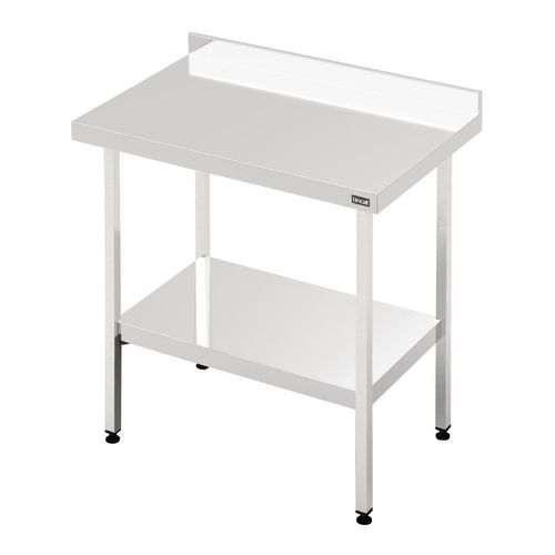 Lincat 650 Series Stainless Steel Wall Table 1200mm - 1