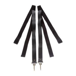 Southside Apron Spare Doghook PU strap Black (2 pack) - FT609  - 1