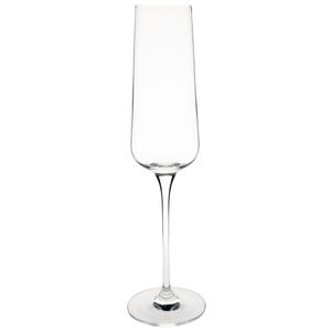 Olympia Claro One Piece Angular Champagne Flute 260ml (Pack of 6) - CS467  - 1