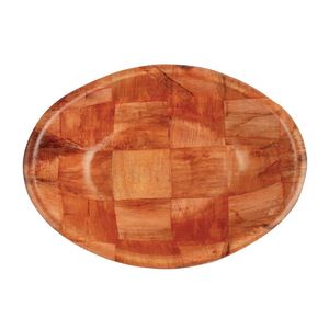 Oval Wooden Bowl Large - L093  - 3