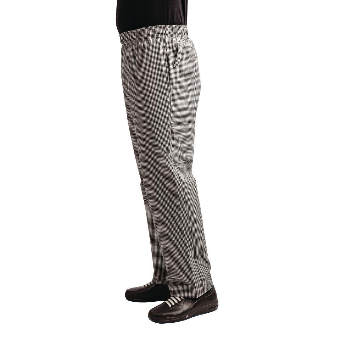 Whites Easyfit Trousers Teflon Black Check XL - A026T-XL  - 3